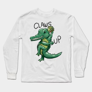 Goofy crocodile Long Sleeve T-Shirt